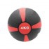 Medecine Ball Soft Touch Softee (Divers Poids) - Poids: 4Kg Noir/Rouge - Référence: 24442.A23.9